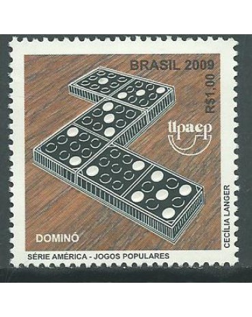 C2858 JOGOS POPULARES - DOMINÓ 2009 -11.017 Mint