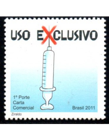 C3162  AIDS - USO EXCLUSIVO  2011 - 11.207 Mint