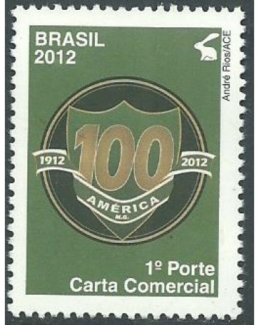 C3187 CENTENÁRIO DO AMÉRICA FUTEBOL CLUBE 2012 - 11.240 Mint