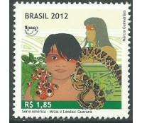 C3225  UPAEP MITOS E LENDAS - GUARANÁ  2012 - 11.363 Mint