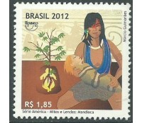 C3226 UPAEP MITOS E LENDAS - MANDIOCA 2012 - 11.364 Mint