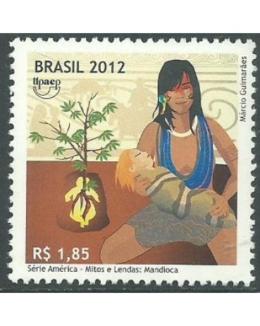 C3226 UPAEP MITOS E LENDAS - MANDIOCA 2012 - 11.364 Mint