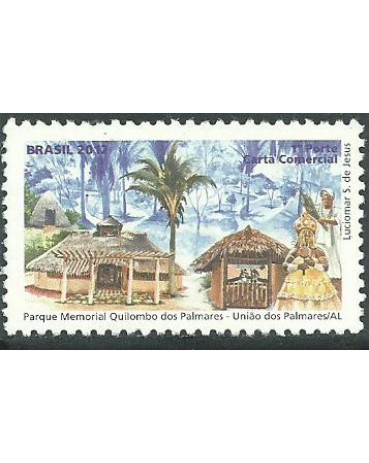 C3239  QUILOMBO DOS PALMARES 2012   -  11.383 Mint