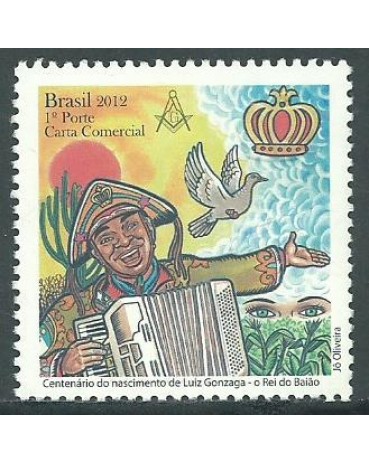 C3242 CENTENÁRIO DO NASCIMENTO DE LUIZ GONZAGA 2012  11.387 Mint