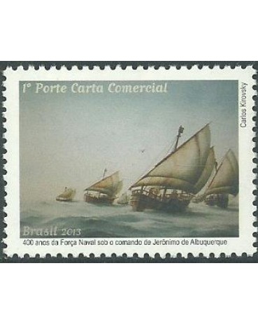 C3288 400 ANOS DA FORÇA NAVAL J.ALBUQUERQUE 2013 -11.403 Mint