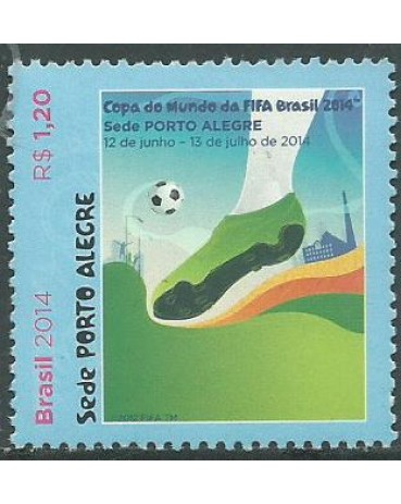 C3326 COPA DO MUNDO DA FIFA 2014 PORTO ALEGRE 11.424 Mint