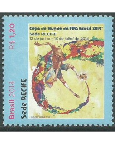C3327 COPA DO MUNDO DA FIFA 2014 RECIFE 11.425 Mint