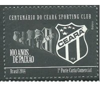 C3364 CENTENÁRIO DO CEARÁ SPORTING CLUB 2014 -11.438 Mint