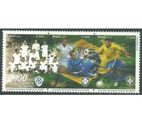 C3370/3372 100 ANOS DA SELEÇÃO BRASILEIRA DE FUTEBOL 2014 - 11.442 Mint