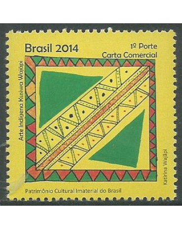 C3389  PATRIMÔNIO CULTURAL IMATERIAL DO BRASIL 2014 - 11.449 Mint