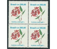R682 FLORA BRASILEIRA  "ERYTHRINA" 1990  -  11.650 M