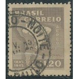 A059 - 1945 CENTENÁRIO DO NASCIMENTO DE JOSÉ DA SILVA PARANHOS 11.794 CARIMBADO
