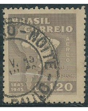 A059 - 1945 CENTENÁRIO DO NASCIMENTO DE JOSÉ DA SILVA PARANHOS 11.794 CARIMBADO