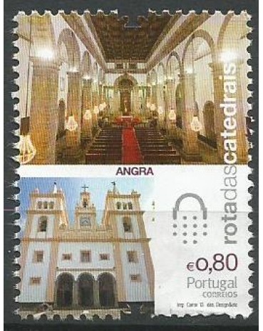 2013 Portugal Rota das Catedrais "Angra"  11.901 mint