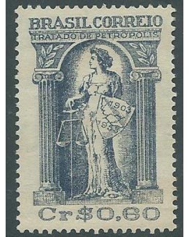 C320 CINQUENTENÁRIO DO TRATADO DE PETRÓPOLIS - RJ 1953 NOVO 11.979
