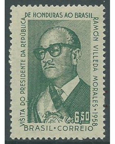 C411 VISITA DO PRESIDENTE DE HONDURAS RAMON VILLEDA MORALES  11.980 Novo