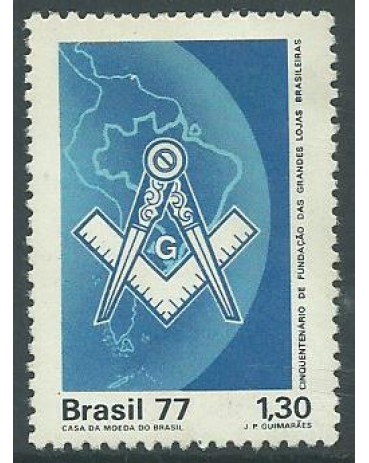 C0996  MAÇONARIA GRANDES LOJAS BRASILEIRAS 1977 NOVO 12.025