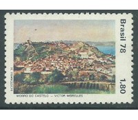 C1069 Paisagem brasileira na pintura 1978 novo 12.032