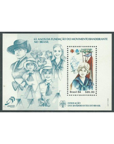 Escotismo Brasil 65 Anos da Fundação do Movimento Bandeirante no Brasil  - Mint 12.106