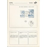 1976 Edital 14  Série Histórica Tricentenário da Cidade de Laguna Com Selo e Carimbo CBC 29.07.76  -  12.164