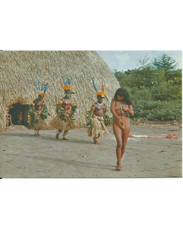 Dança Ritual YAMARICUMÃ , Executada Pelos Suiás e Trumai no Alto do Xingu 12.243