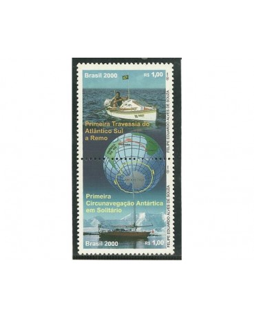 C2282-2283 1º Travessia do Atlantico Mint 1173