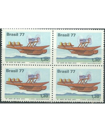 1977 C1009 Homenagem à Aviação Civil - Mint  12.250a