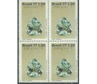 1977 Quadra C1018 Pedras Preciosas - Água Marinha - Mint 12.252a