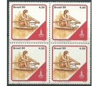 1980 C1155 XXII Olimpíadas de Moscou - Remo - Mint 12.256a