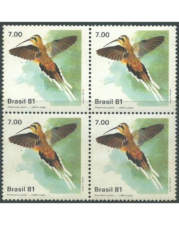 1981 C1200 Fauna Brasileira-Beija-flor - N 12.257a
