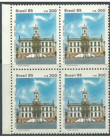 1985 C1473 Museu da Inconfidência - Mint 12.262b