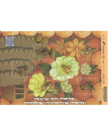 B185 Abelhas Brasileiras Meliponas 2015 MINT 12.379 