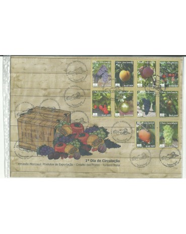 Mala Filatélica 2009 Circuito das Frutas 12.397