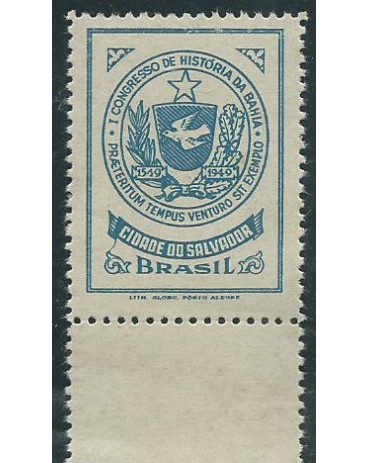 Cinderela Primeiro Congresso de História da Bahia -  Azul 12.459