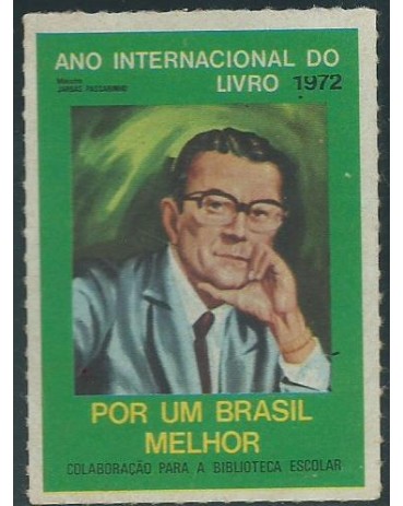 Ano internacional  do Livro - 1972 - Jarbas Passarinho 12.463