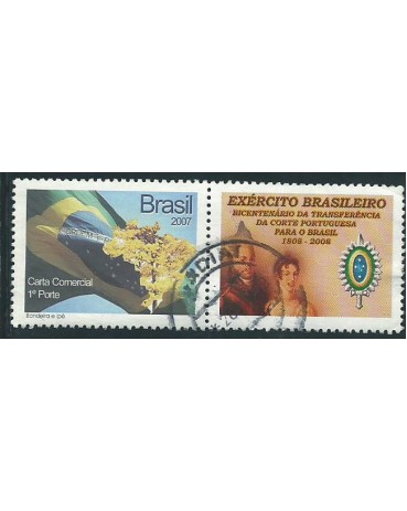 2007 Ipê/Bandeira Exercito Brasileiro - Carimbado 12.542