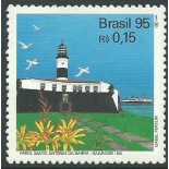 C1962 Faróis Brasileiros - Farol Santo Antonio da Barra - Salvador/BA  Mint 12.617