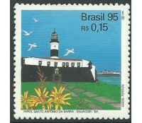 C1962 Faróis Brasileiros - Farol Santo Antonio da Barra - Salvador/BA  Mint 12.617