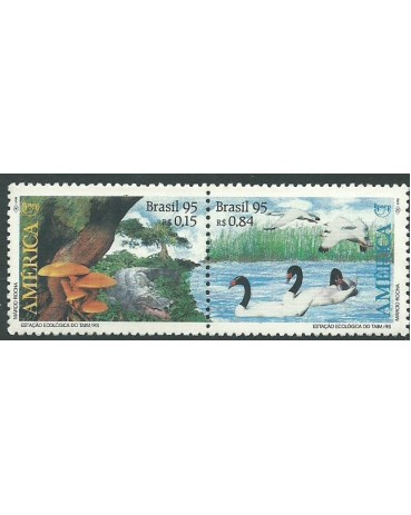 C1969/1970 Upaep 95 Estação Ecológica do Taim/RS  Mint 12.619