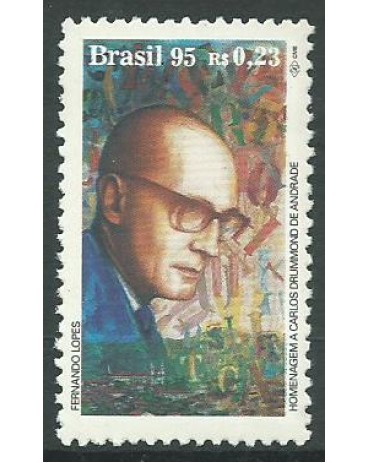 C1975 Literatura - Carlos Drummond de Andrade - Mint 12.620