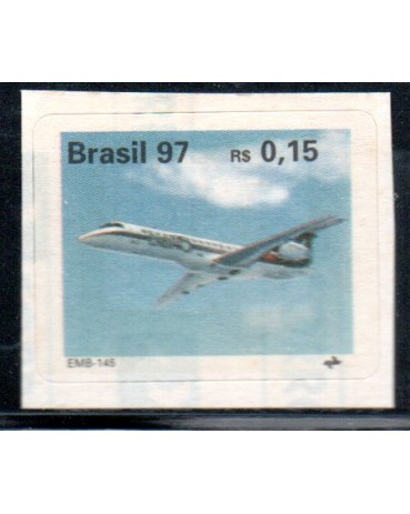 R729 Aviões Brasileiros EMB145 12.668 Mint