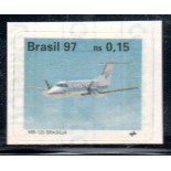 R730 Aviões Brasileiros - MB 120 Brasília 12.669 Mint
