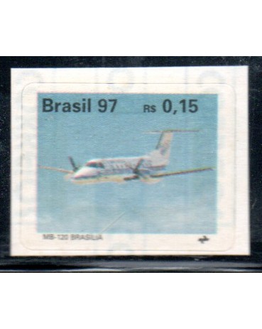 R730 Aviões Brasileiros - MB 120 Brasília 12.669 Mint