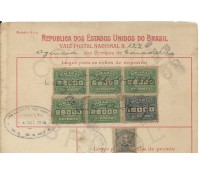 Vale Postal Nº 122 agencia de Caravelas - Bahia, 14/10/1916 - 12.755