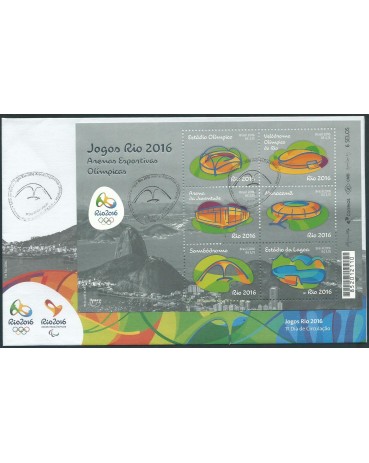 Fdc Jogos Rio 2016 Arenas Esportivas Olímpicas 12.760