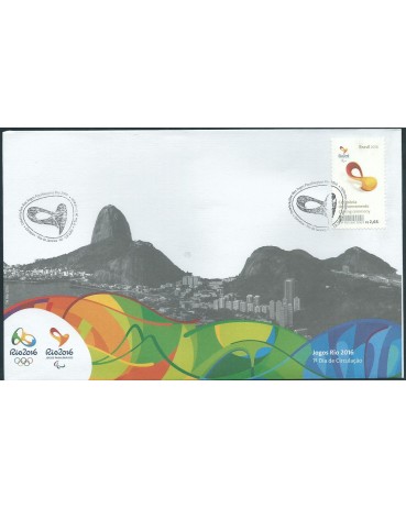 Fdc das Celebrações de Encerramento dos Jogos Olímpicos Rio 2016 - 12.773