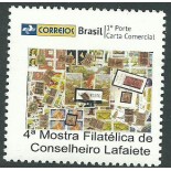 12.815 C3310 4ª mostra filatélica de Conselheiro Lafaiete 