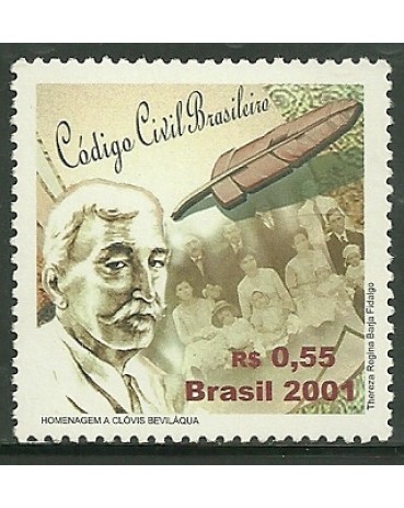 C2407 - 2001 Clóvis Beviláqua 1263 Mint