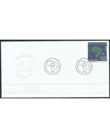 099/2000 Selo C2275  2 Anos do Sistema Brazil-Tradenet WIPA 2000. 14.129