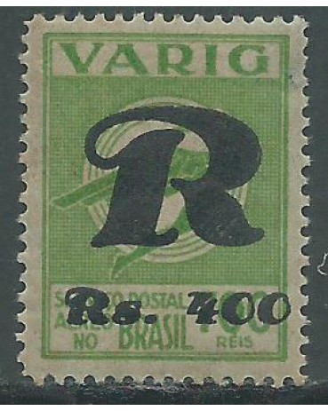 V-34 Varig - Registrado e Expresso 1.8.1933 Aminci pequeno, Novo com Goma 14.200